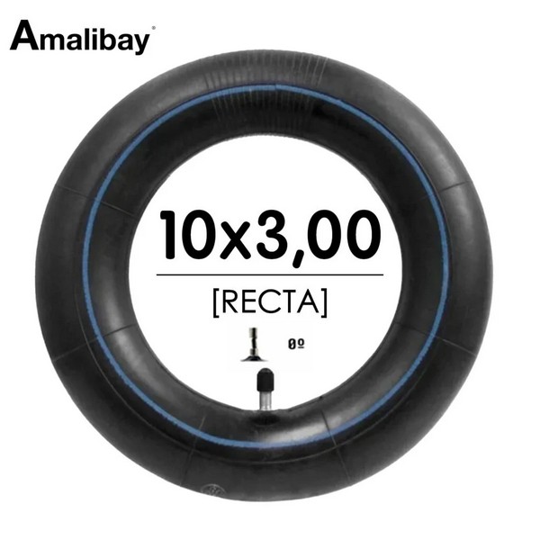 Zračnica 10x3 / 255x80 za električni skiro – raven ventil AMALIBAY 1 zračnica 10x3 raven ventil skiro